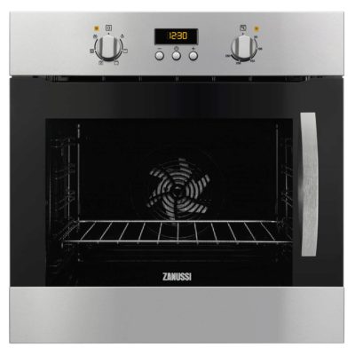 Zanussi ZOA35525XK  Built-in Single Fan Oven in Stainless Steel